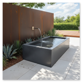 Rohrquerschnitt mit reduzierten Ablagerungen