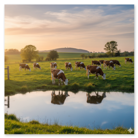 Landwirtschaftliche Tränke mit klarerem Wasser