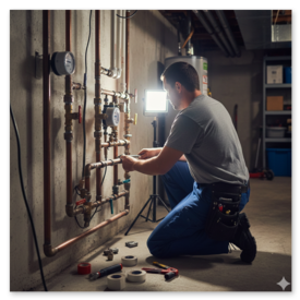 Warmwasserbereiter mit geringeren Belägen