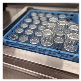 Gläser mit weniger Wasserflecken aus der Spülmaschine