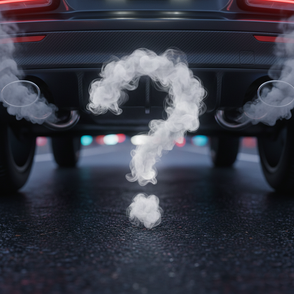 Auspuff mit reduziertem Abgasstrom