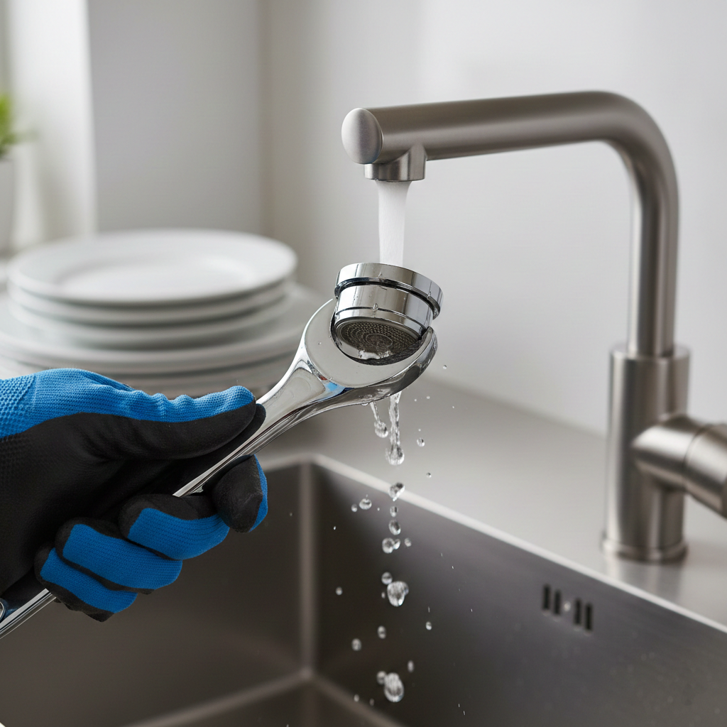 Montage eines WELLAN Geräts an einer Leitung